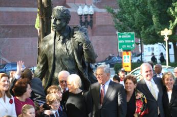 The three mayors, their wives, and others, Boston, Massachusetts, Nov 1, 2006 copyright © 2006, 2014  copyright © Amillia Publishing Company 2006