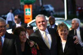 Ray Flynn and his wife, Boston, Massachusetts, Nov 1, 2006 copyright © 2006, 2014  copyright © Amillia Publishing Company 2006
