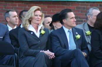 Ann and Mitt Romney, Boston, Massachusetts, Nov 1, 2006 copyright © 2006, 2014  copyright © Amillia Publishing Company 2006