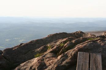 Hang Gliding Platform atop Mt. Ascutney, June 2008. © 2011, APC APC