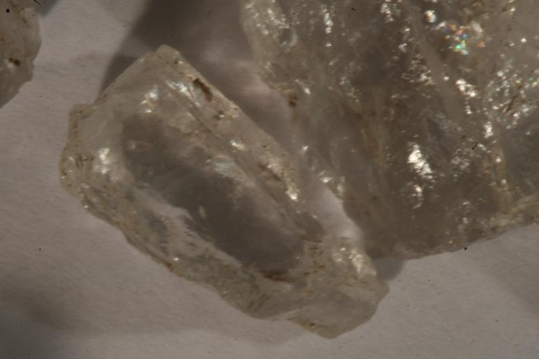 clear quartz crystal, found on New Hampshire knoll near a bog off of Rt 4A..