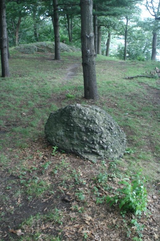 Another shot of the boulder discussed above.