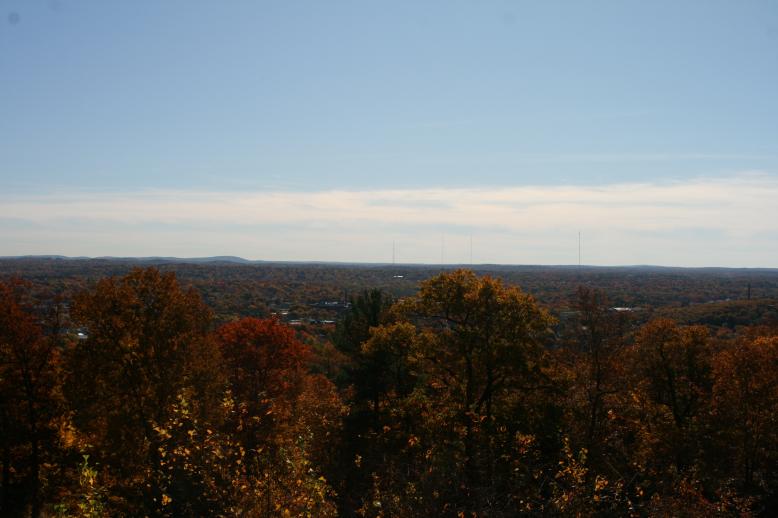 View from Prospect Hill, Waltham, MA.