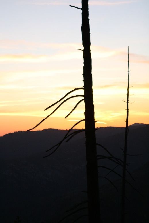 Sunset in the High Sierras, May 2010