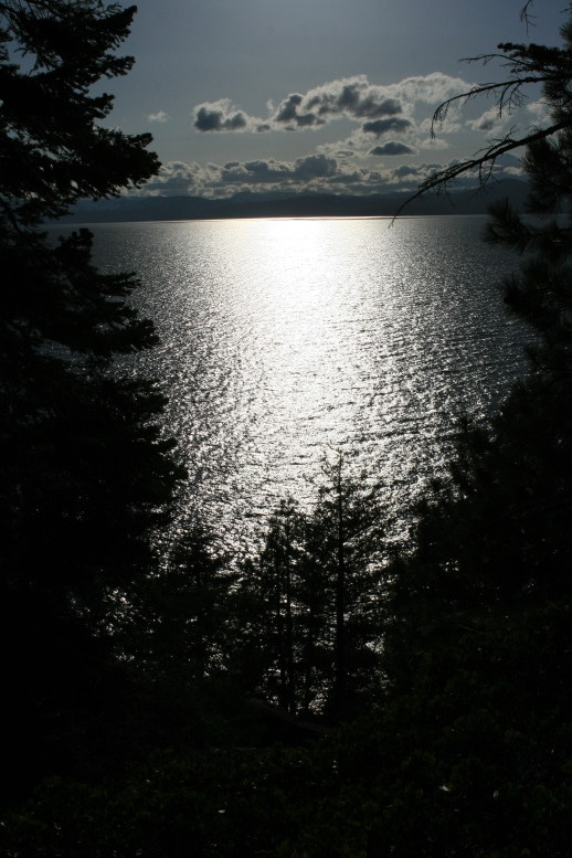 Sunlight on Lake Tahoe, May 2010